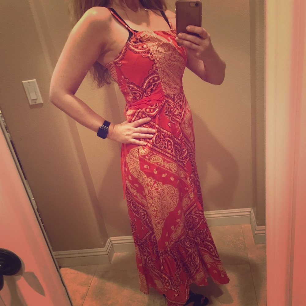 Anthropologie Holding Horses unique sun dress sz 4